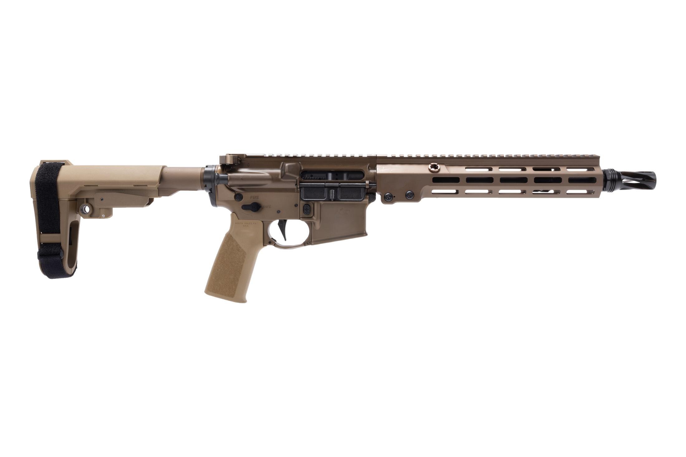 Geissele Automatics Super Duty MOD 1 5.56 NATO AR-15 Pistol with Brace - 11.5" - DDC